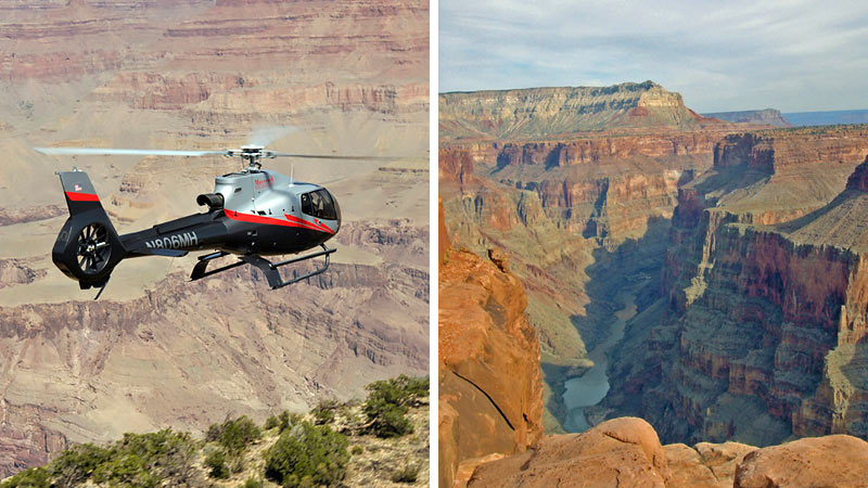 Helicopter Ride Grand Canyon South Rim - 45 Minutes