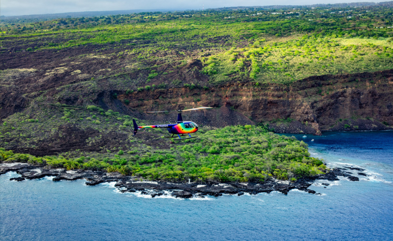 Helicopter Tour Big Island, Kona Coast Doors On & Off Flights - 30 Minutes