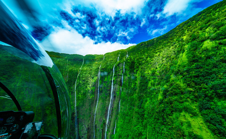 Helicopter Tour Big Island, Kohala Coast Volcanoes and Waterfalls - 90 Minutes